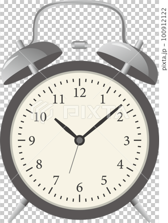 Image illustration of a simple alarm clock 100912122