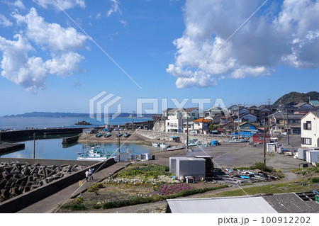 南房総 和田漁港と和田浦の町並み【千葉県南房総市】 南房総 和田漁港と和田浦の町並み【千葉県南房総市】 100912202