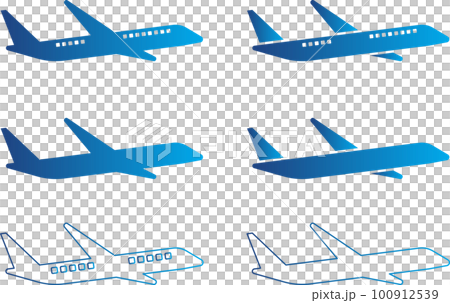飛機圖標集 100912539