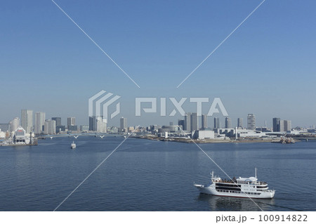 レインボーブリッジからの風景 イメージ レインボーブリッジからの風景 イメージ 100914822