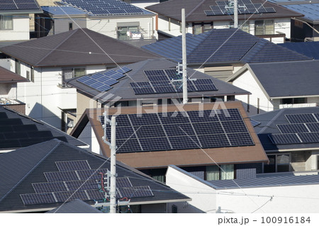 住宅の太陽光発電 100916184