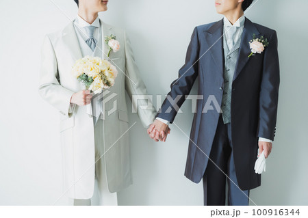 LGBT婚　ブライダルフォトイメージ 100916344