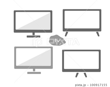 テレビ 家具 イラスト セット テレビ 家具 イラスト セット 100917155