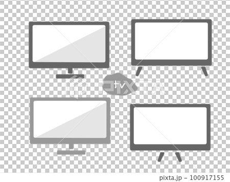テレビ 家具 イラスト セット テレビ 家具 イラスト セット 100917155