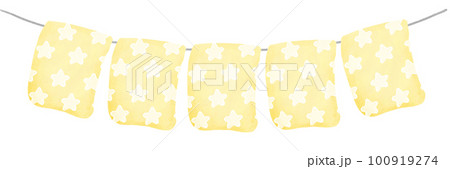 cute pastel flag watercolour hanging party bunting garland banner decoration cute pastel flag watercolour hanging party bunting garland banner decoration 100919274
