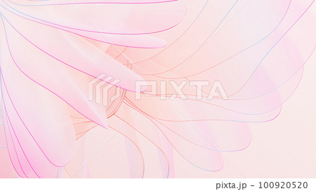 花びらのような抽象的なピンクの背景 アブストラクト 花びらのような抽象的なピンクの背景 アブストラクト 100920520