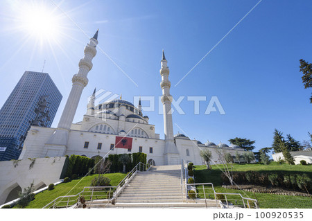 The new mosque in Tirana, Albania 100920535