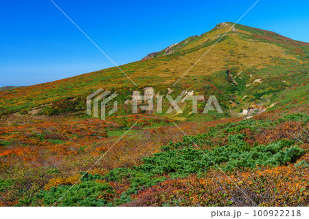 神の絨毯 日本一美しい紅葉 栗駒山 東北観光10月 神の絨毯 日本一美しい紅葉 栗駒山 東北観光10月 100922218
