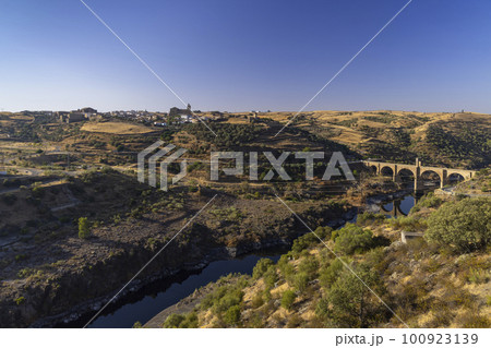 Puente de Alcantara in Extremadura, Spain 100923139
