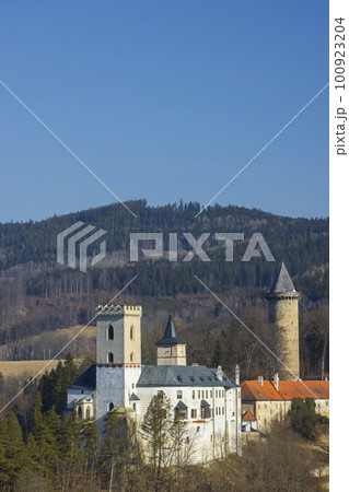Rozmberk nad Vltavou Castle , Czech Republic 100923204