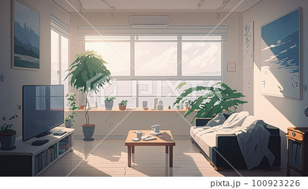 Page 4 | Anime Living Room Images - Free Download on Freepik