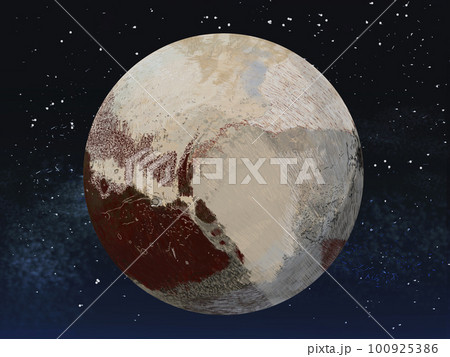 冥王星横宇宙バック 冥王星横宇宙バック 100925386