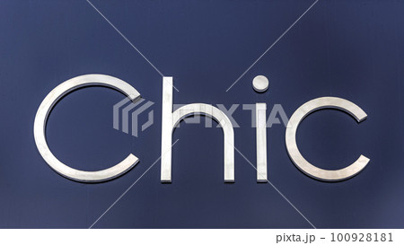 Chic 3d Sign 100928181
