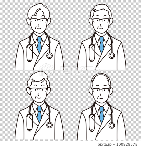 男醫生線描插圖集 男醫生線描插圖集 100928378