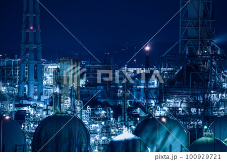 工場夜景 100929721