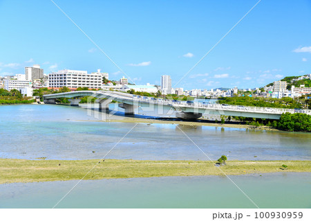 爬龍橋/漫湖周辺を望む(沖縄県那覇市)【2023.2】 爬龍橋/漫湖周辺を望む(沖縄県那覇市)【2023.2】 100930959