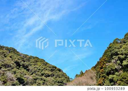 静岡市の里山 水見色の風景 静岡市の里山 水見色の風景 100933289