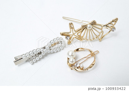 ヘアピン,髪留め,髪どめ,装飾品,アクセサリー,女性,髪飾り,ヘアーアクセサー、ファッション、髪 100933422