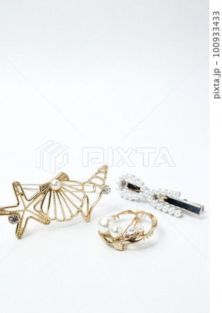 ヘアピン,髪留め,髪どめ,装飾品,アクセサリー,女性,髪飾り,ヘアーアクセサー、ファッション、髪 100933433
