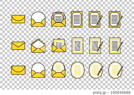 信封和信紙圖標/商務/紙/插圖/書房/備忘錄/筆/信件套組/航空郵件/鋼筆 信封和信紙圖標/商務/紙/插圖/書房/備忘錄/筆/信件套組/航空郵件/鋼筆 100936666