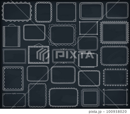 Hand Drawn Frames Hand Drawn Frames 100938020