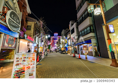 東京 台東区 浅草 夜の六区通り 東京 台東区 浅草 夜の六区通り 100940343