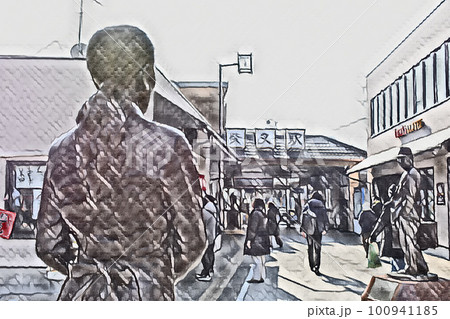 東京下町・葛飾柴又 東京下町・葛飾柴又 100941185