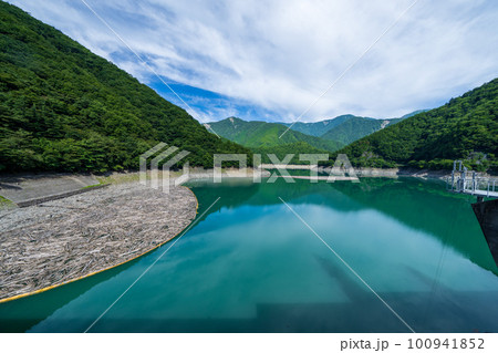 畑薙第一ダムのダム湖 畑薙第一ダムのダム湖 100941852