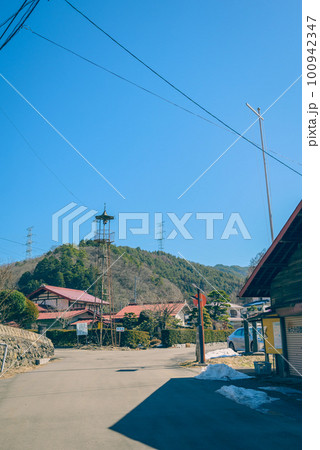 田舎の景色【上伊那郡辰野町沢底】 田舎の景色【上伊那郡辰野町沢底】 100942347