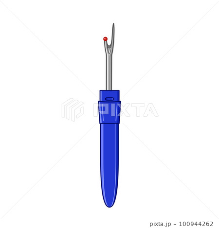 青色のシームリッパー（スティッチリッパー、ステッチリッパー） 100944262