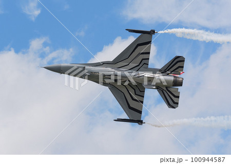 ベルギー空軍F-16MLUディスプレイチーム 100944587