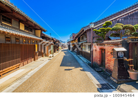 三重県 亀山市 東海道 関宿の町並み 三重県 亀山市 東海道 関宿の町並み 100945464