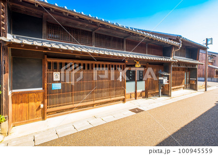 三重県 亀山市 東海道 関宿の町並み 三重県 亀山市 東海道 関宿の町並み 100945559