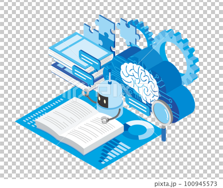人工智能機器學習圖像 100945573