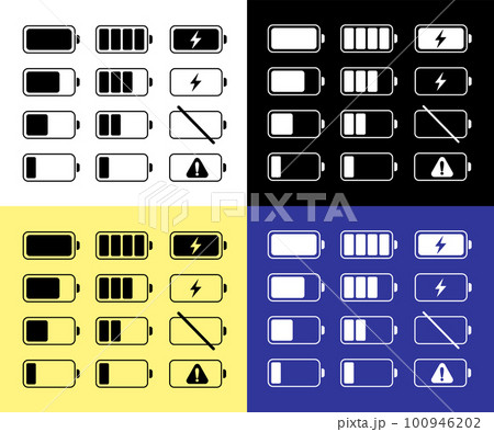 バッテリー残量表示マークセット バッテリー残量表示マークセット 100946202