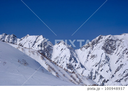 【冬の北アルプス】不帰ノ嶮_01 【冬の北アルプス】不帰ノ嶮_01 100948937