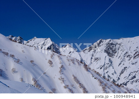 【冬の北アルプス】不帰ノ嶮_05 100948941