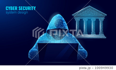 3D banking system failure crisys. Low poly financial international collapse problem risk. Investment economy fail vector illustration 3D banking system failure crisys. Low poly financial international collapse problem risk. Investment economy fail vector illustration 100949930