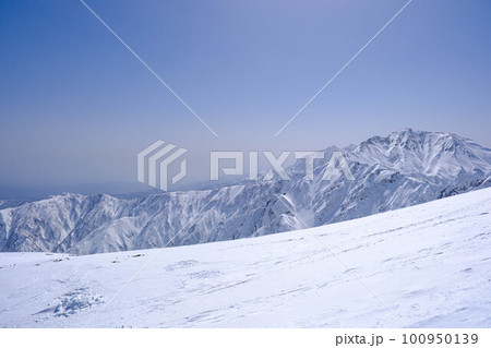 【冬の北アルプス】五竜岳と遠見尾根_01 100950139