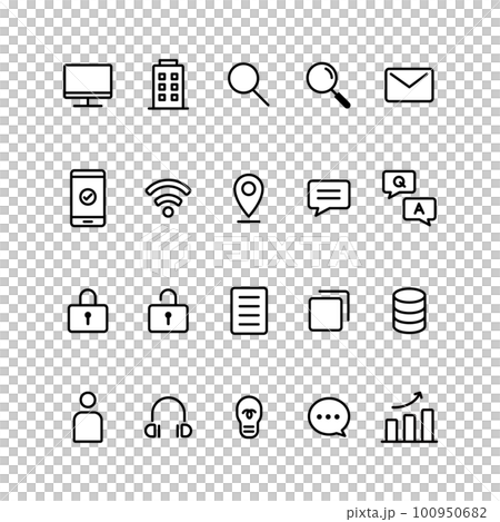 業務圖標 100950682