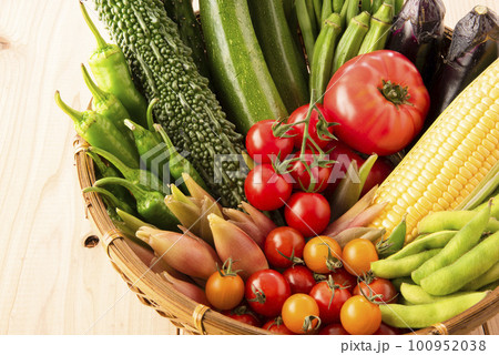 夏野菜　集合 100952038