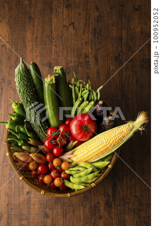 夏野菜　集合 100952052