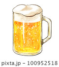 【挿絵素材】水彩風_絵本の生ジョッキビール 100952518