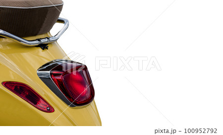 motorcycle isolated on white background. 100952792