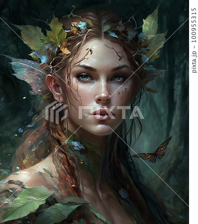 The Forest Fairy of Spring The Forest Fairy of Spring 100955315