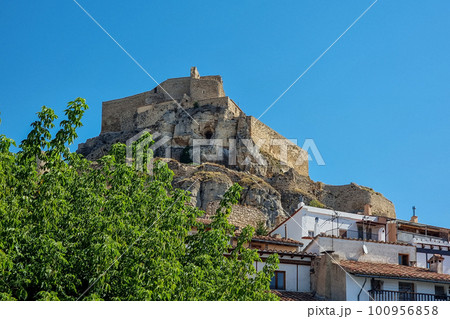 The castle of Morella in Spain The castle of Morella in Spain 100956858