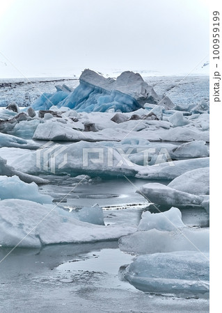 Glacial lake in Iceland 100959199