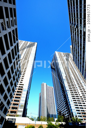 勝どき・月島エリアのTHE TOKYO TOWERS SEA TOWERほか高層マンションの風景 勝どき・月島エリアのTHE TOKYO TOWERS SEA TOWERほか高層マンションの風景 100963773
