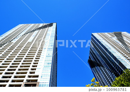勝どき・月島エリアのTHE TOKYO TOWERS SEA TOWERほか高層マンションの風景 100963781