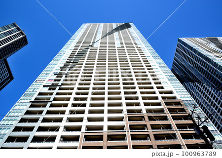 勝どき・月島エリアのTHE TOKYO TOWERS SEA TOWERほか高層マンションの風景 100963789